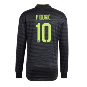 Real Madrid Luka Modric #10 Tredjedrakt 2022-23 Langermet
